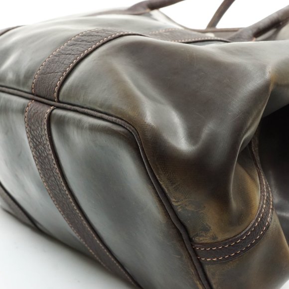 Auth Hermes Tote Bag Amazonia Rubber #13540H19 - Picture 10 of 14